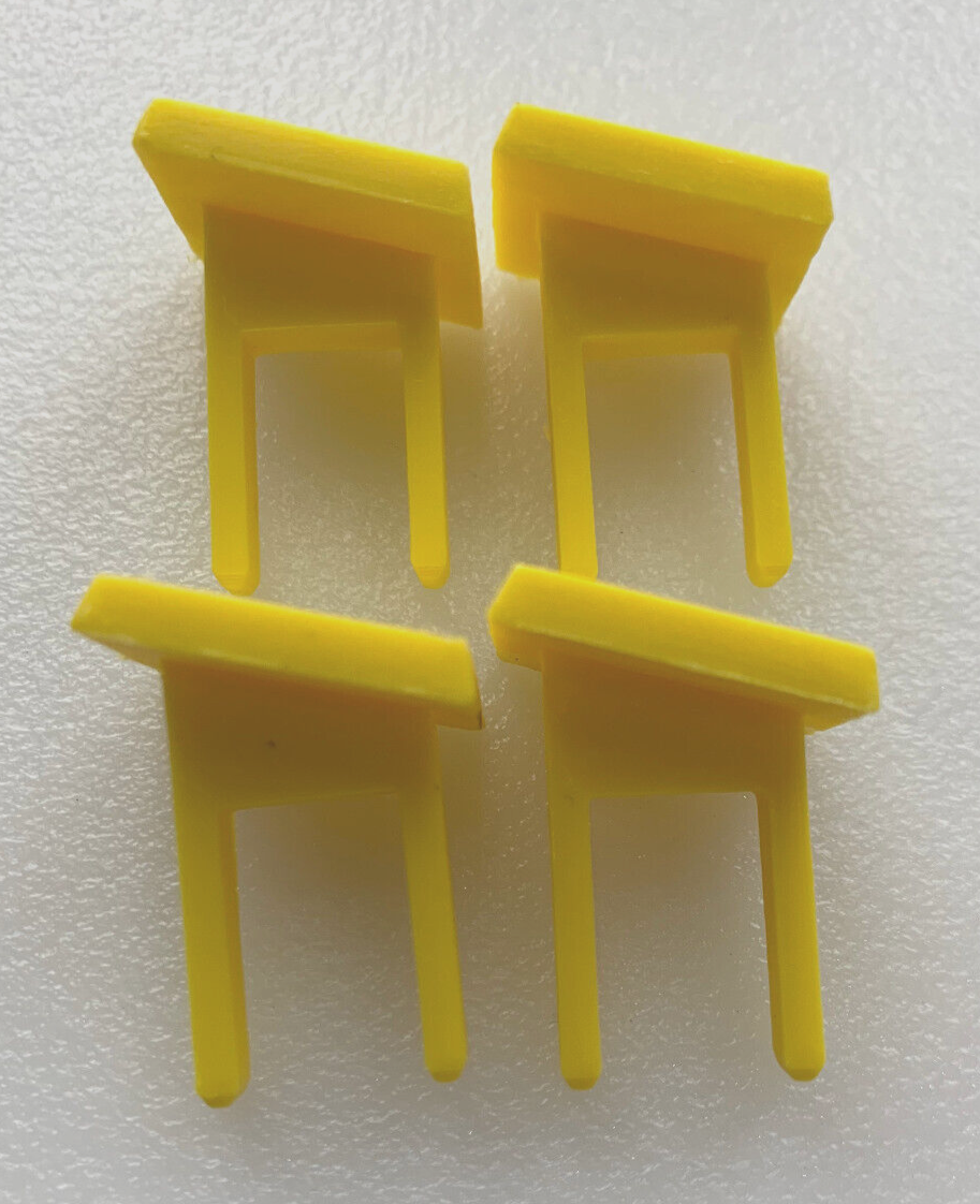 Sears Craftsman 22256 815863 9-22256 Yellow Square Switch Safety Key, Set of 4
