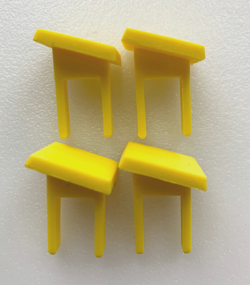 Sears Craftsman 22256 815863 9-22256 Yellow Square Switch Safety Key, Set of 4