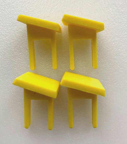 Sears Craftsman 22256 815863 9-22256 Yellow Square Switch Safety Key, Set of 4