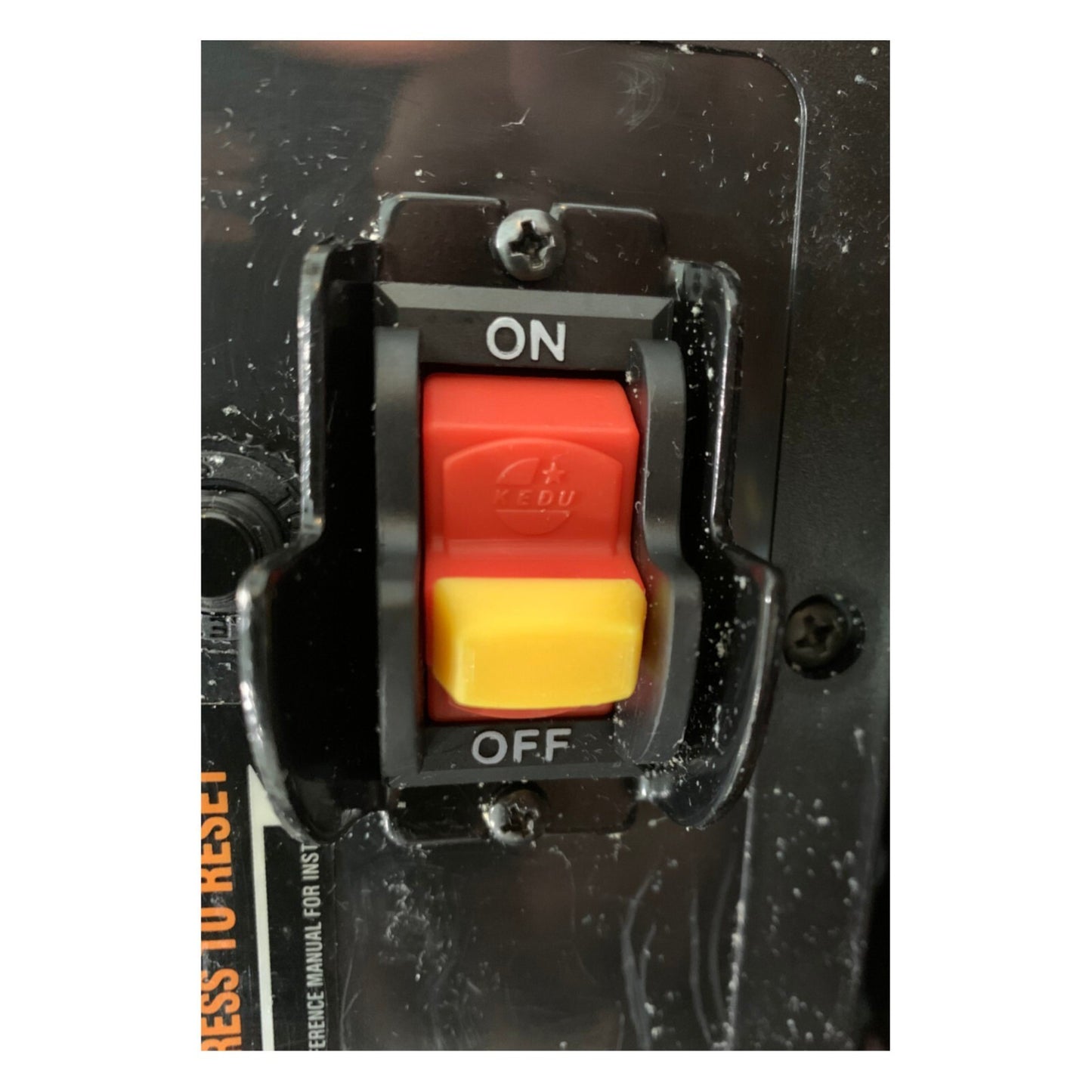 Set of 4 Yellow/Red Safety Switch Keys for Craftsman Delta Ryobi Wen & others