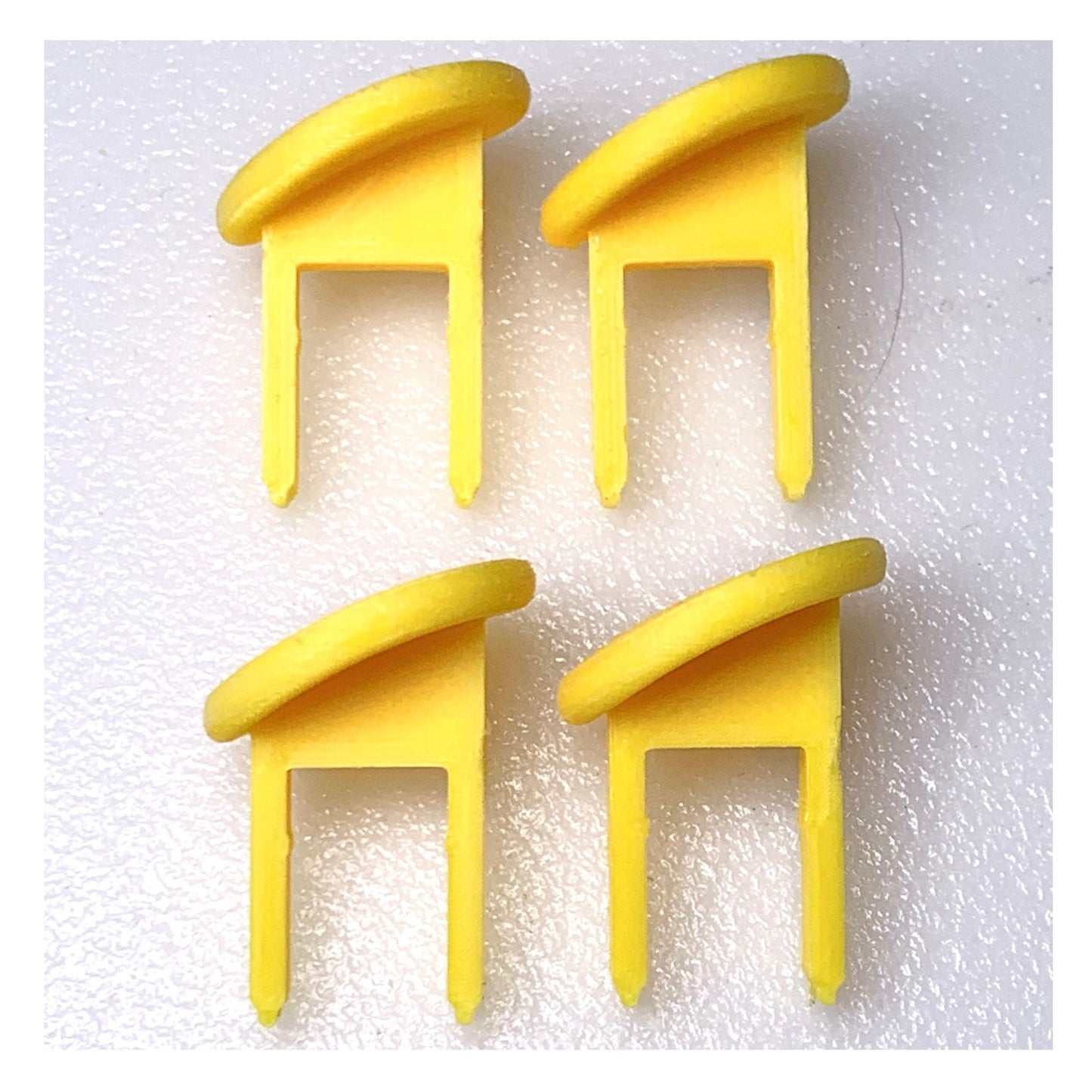Sears Craftsman 60256 24035 22255 Yellow Round Safety Switch Keys, Set of 4