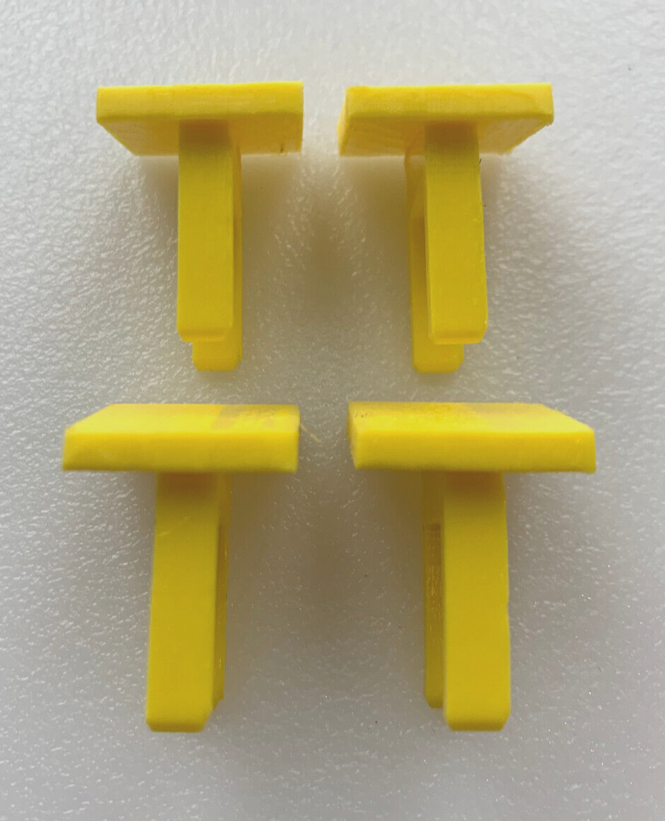 Sears Craftsman 22256 815863 9-22256 Yellow Square Switch Safety Key, Set of 4
