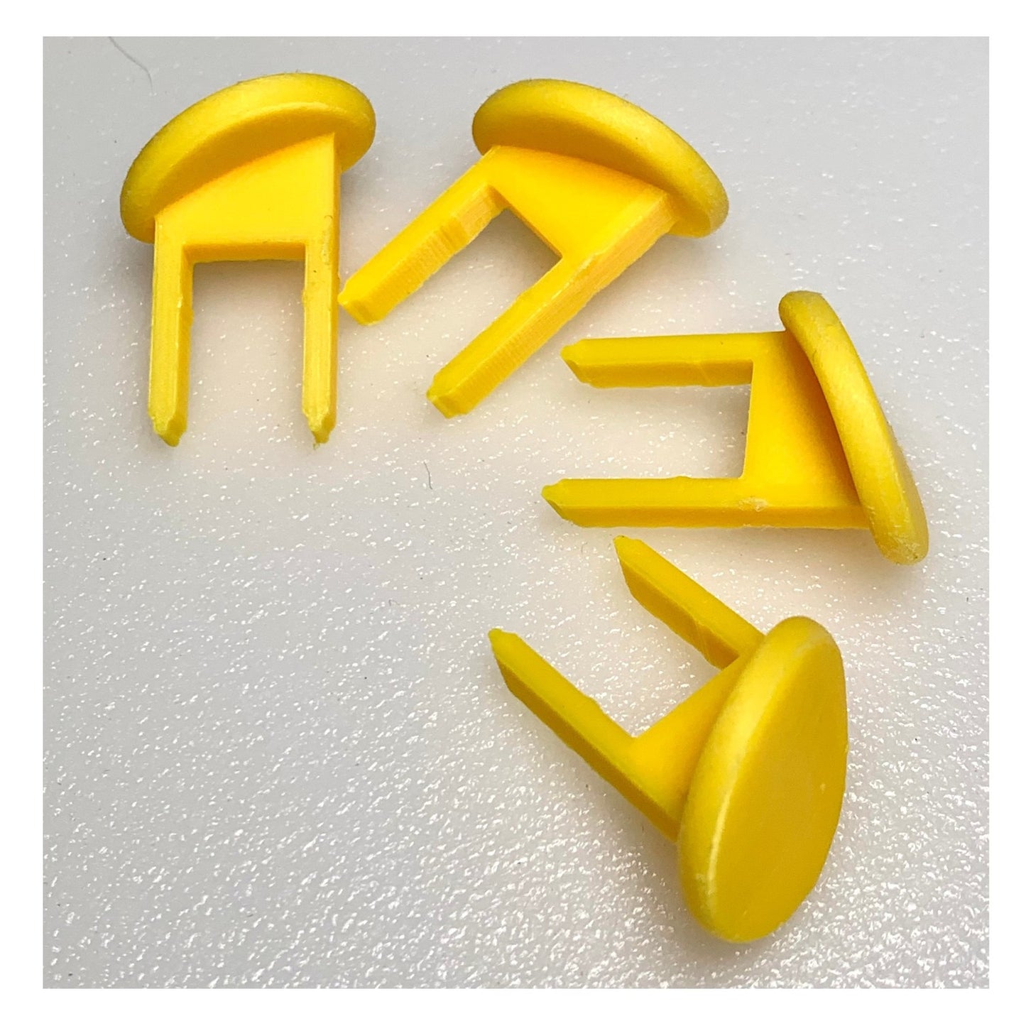 Sears Craftsman 60256 24035 22255 Yellow Round Safety Switch Keys, Set of 4