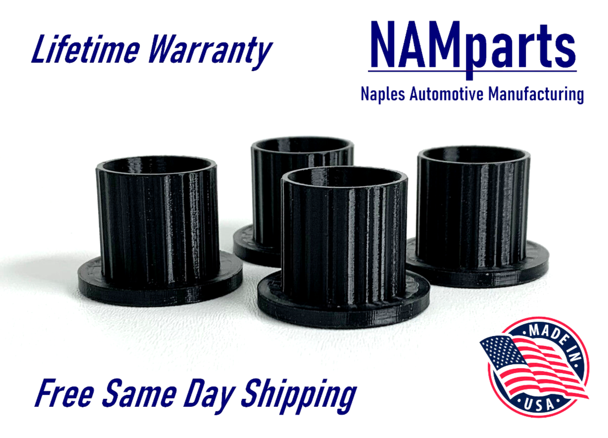 Lifetime Warranty M167267 Yoke Bushing fits John Deere Z235 Z255 Z335E Z355E Z335M Z345M Z345R , Set of Four