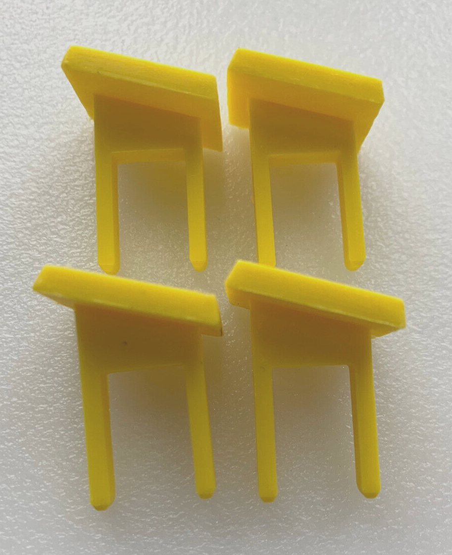 Craftsman 22256 815863 Set of Four Yellow Square Switch Safety Keys By NAMparts